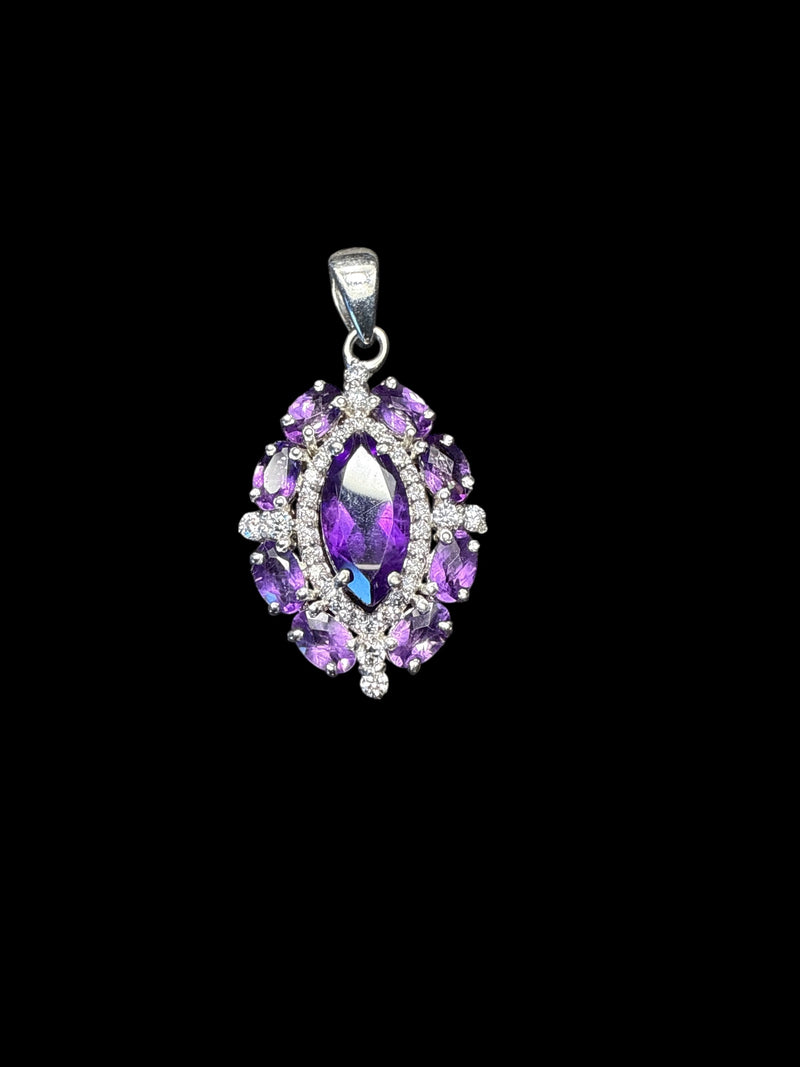 Purity Pendant Amethyst Sobriety & Emotional Healing Amulet (Limited)