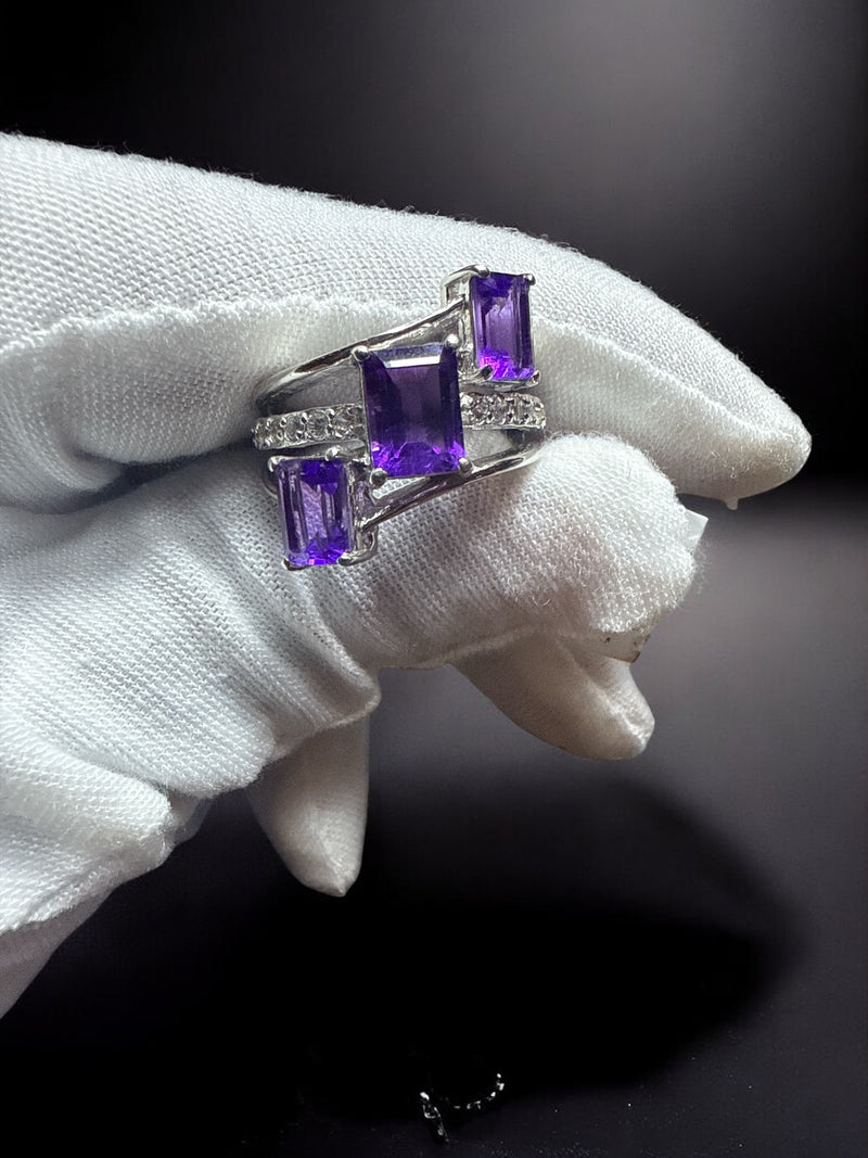 Purity Ring - Amethyst Sobriety & Emotional Healing Ring (Limited)