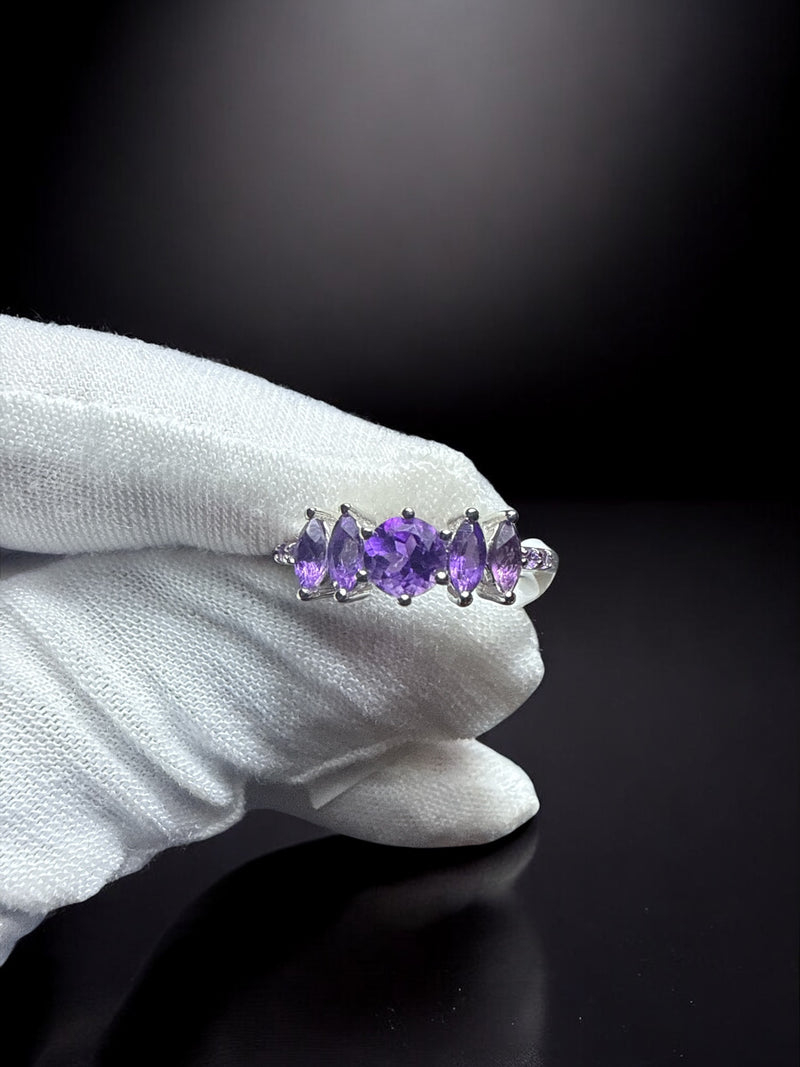 Purity Ring - Amethyst Sobriety & Emotional Healing Ring (Limited)