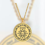 Jupiter Angel of Wealth, Authority & Expansion - Bethor Evocation Pendant