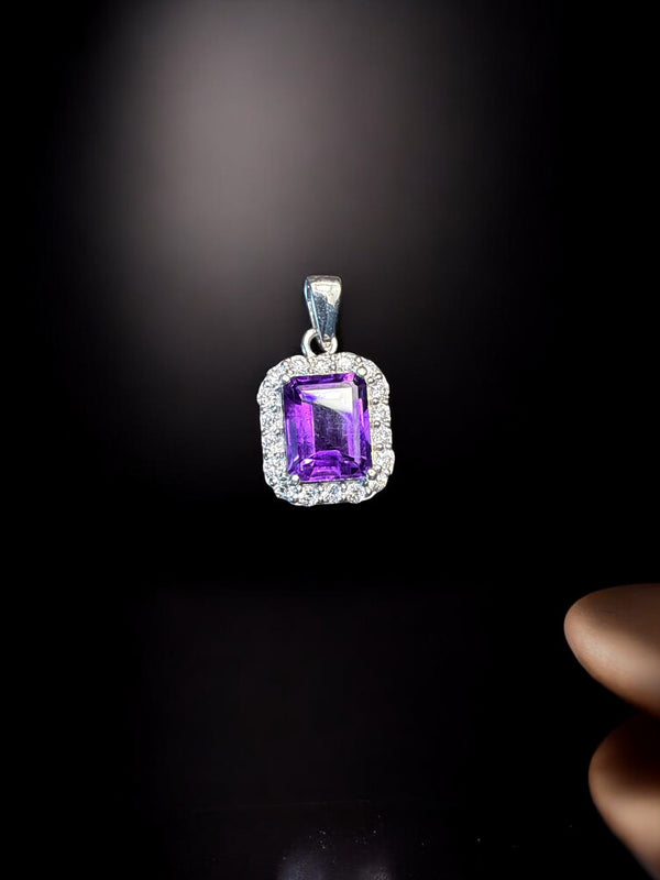 Purity Pendant Amethyst Sobriety & Emotional Healing Amulet (Limited)