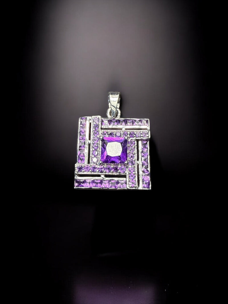 Purity Pendant Amethyst Sobriety & Emotional Healing Amulet (Limited)