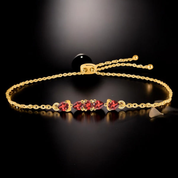Magnetiq Lust Combo Garnet & Topaz Bracelet