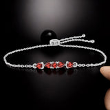 Magnetiq Lust Combo Garnet & Topaz Bracelet