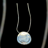 Psychic Defense — The Lunar Shield Pendant Stainless Steel | 4th Pentacle of the Moon