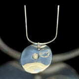 Psychic Defense — The Lunar Shield Pendant Stainless Steel | 4th Pentacle of the Moon