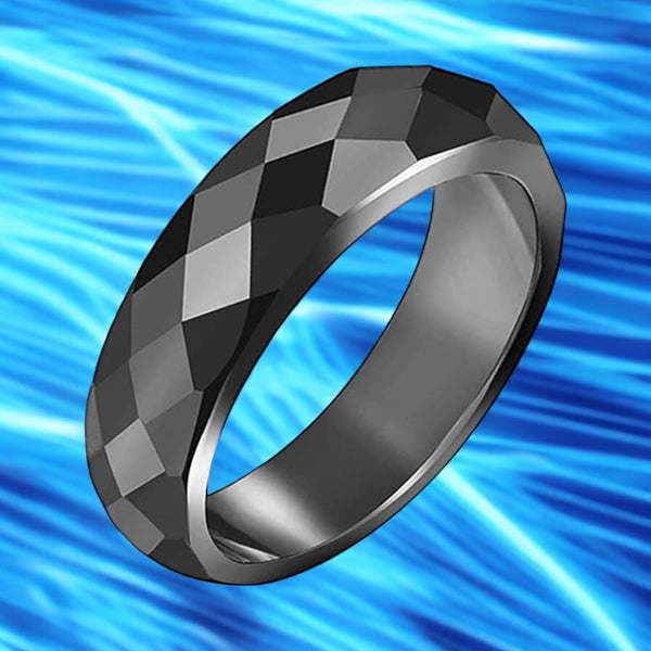 Hematite Energy Cleansing Ring – Absorb & Release.