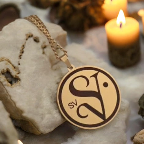 Moon Angel of Intuition, Charm & Mystic Power - Phul Evocation Pendant